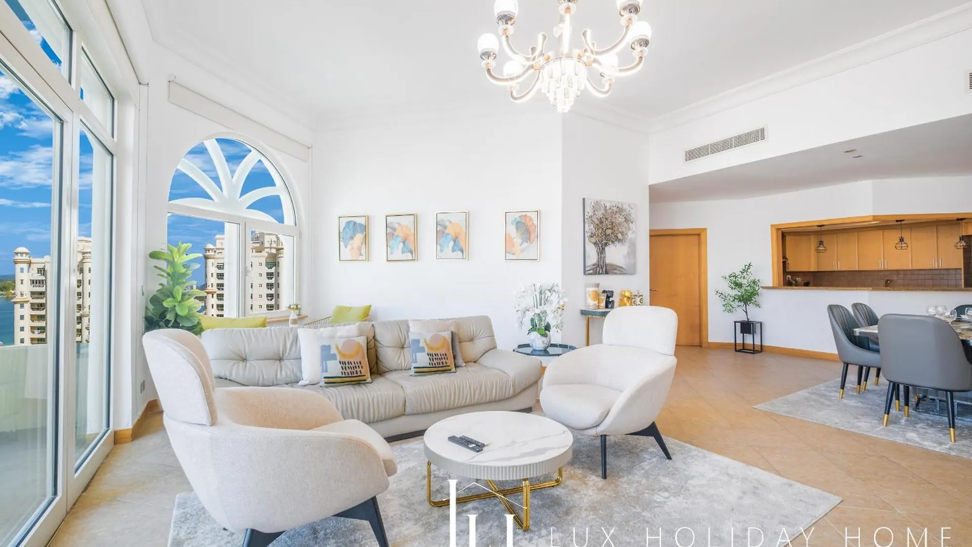 Lux - The Shoreline Penthouse Suite Dubai Förenade Arabemiraten